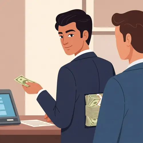 Deceptive Financial Transaction Between Two People