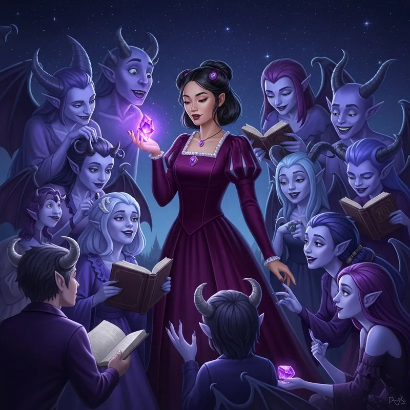 Demons and Friendship in a Mythical Realm