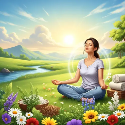 Serene Healing Environment: Comfort & Tranquility in Nature