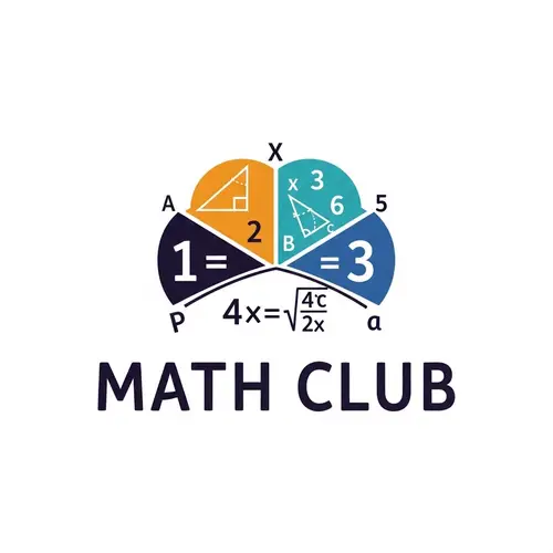 Math Club Logo Design | Symbolic Elements for Students & Educators