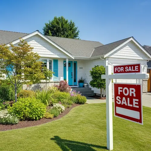 Detached Single-Story House for Sale with Lush Garden