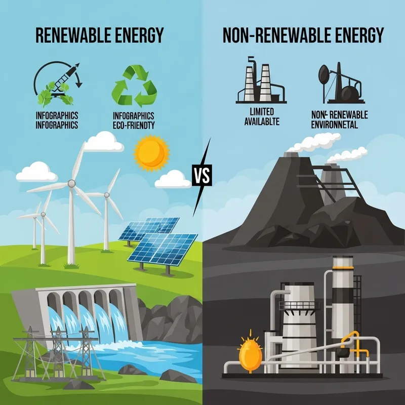 Renewable vs. Non-renewable Energy Comparison