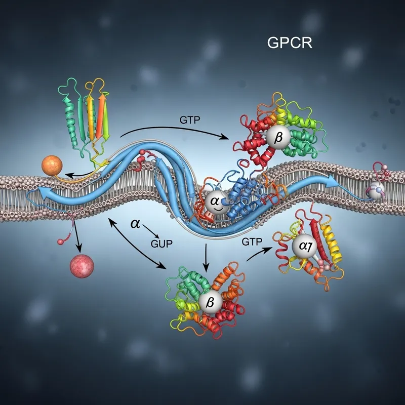Cellular Communication Receptors : Proteína G Adaptation