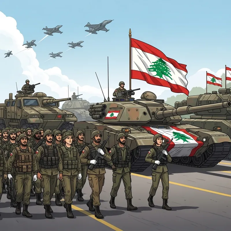 Lebanese Army Might Display: Strength, Unity & Patriotism Lebanese Army Might Display: Strength, Unity & Patriotism