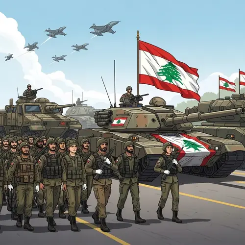 Lebanese Military Parade: Unity and Discipline Showcased