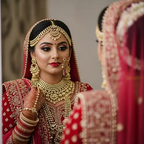 Punjabi Bridal Makeup: Traditional Attire & Elegant Beauty