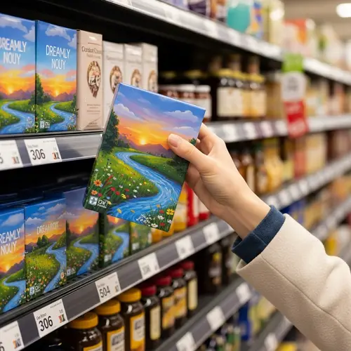 Captivating Dream Landscape: Mesmerizing Supermarket Find