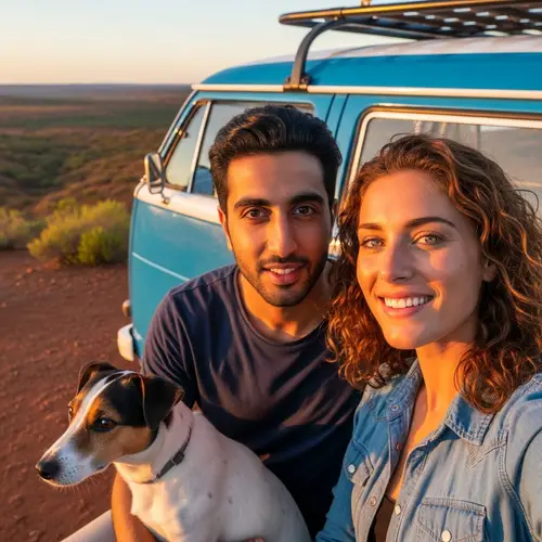 Travel Australia: Couple Adventures with Jack Russell