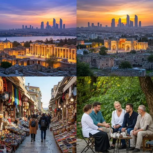 Turkey's Cosmopolitan Cities and Ancient Ruins: A Vibrant Scene