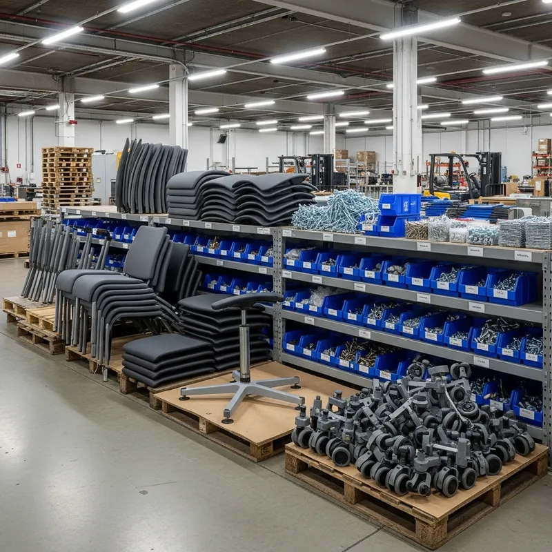 Warehouse Chair Components for Quality Furniture