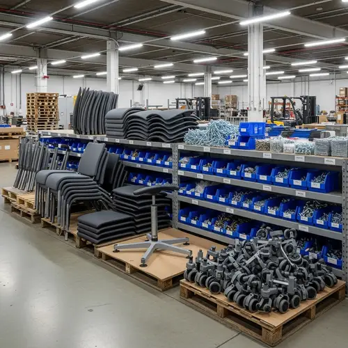 Warehouse Chair Components | Quality Furniture Parts