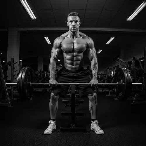 Dramatic Bodybuilder Workout Photos | Gym Aesthetics