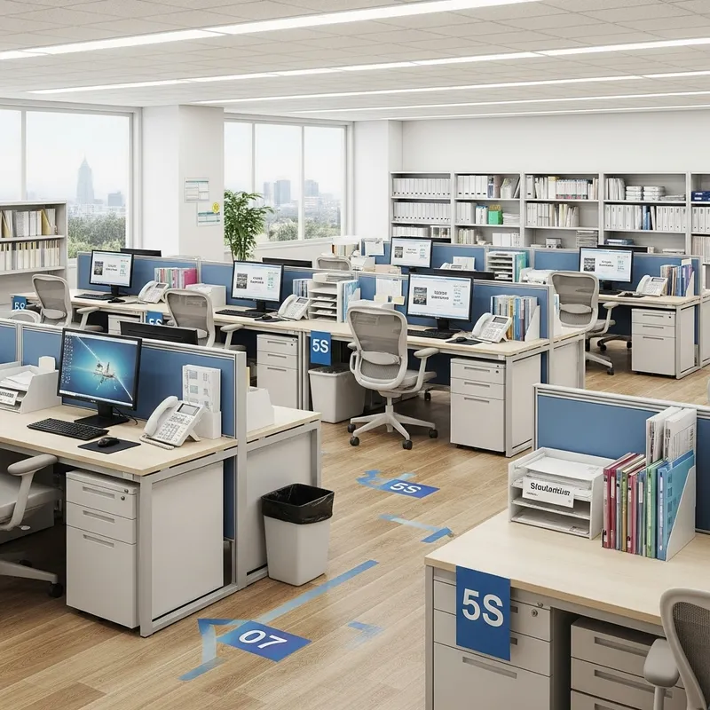 Labeling in Office Environment: Optimizing Workplace with 5S Methodology