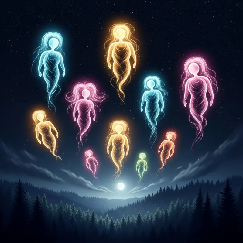 Radiant Souls Ascending | Ethereal Journey Radiant Souls Ascending | Ethereal Journey