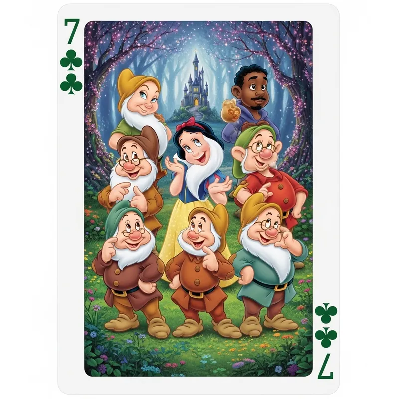 Snow White's 7 Dwarfs in an Enchanted Forest Snow White's 7 Dwarfs in an Enchanted Forest