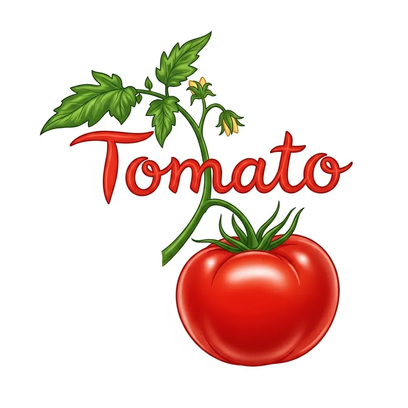 Vibrant Tomato Art - Engaging Artistic Interpretation