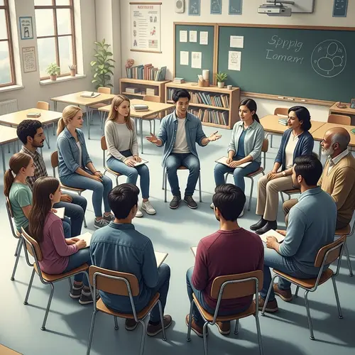 Engaging Group Activity in School Classroom Setting