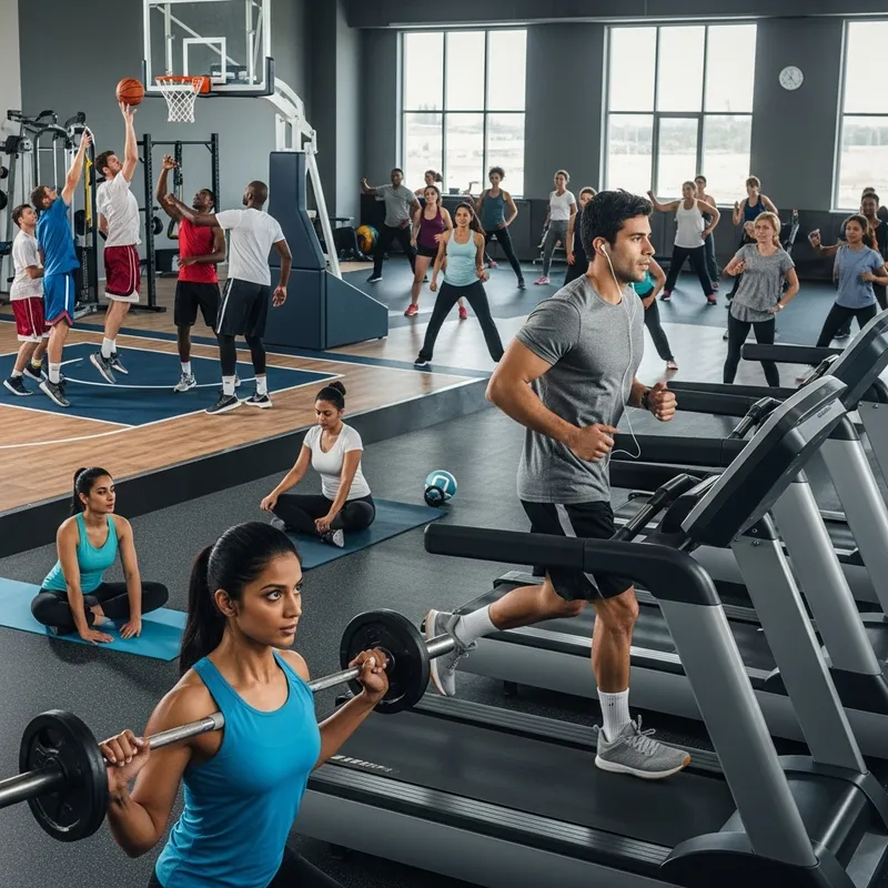 Dynamic Gym Experience: Strength, Cardio, and Community