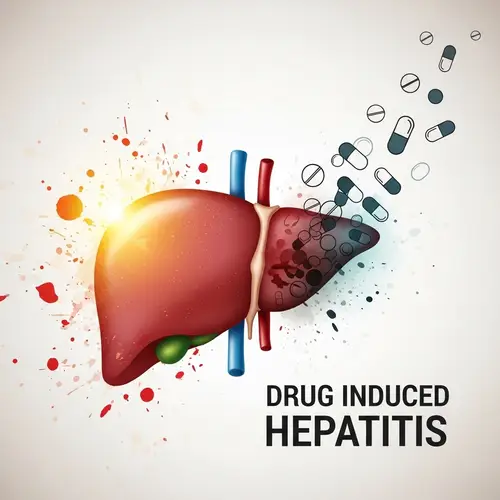 Drug-Induced Hepatitis: Stages of Liver Damage Illustrated