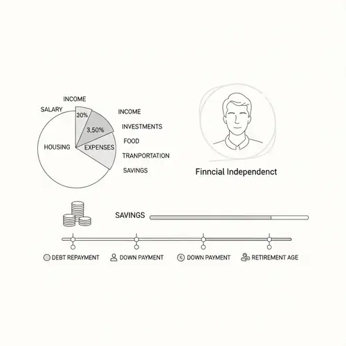 Minimalistic Financial Plan | Simple Budgeting & Savings