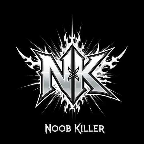 NK Game Logo | Noob Killer Design