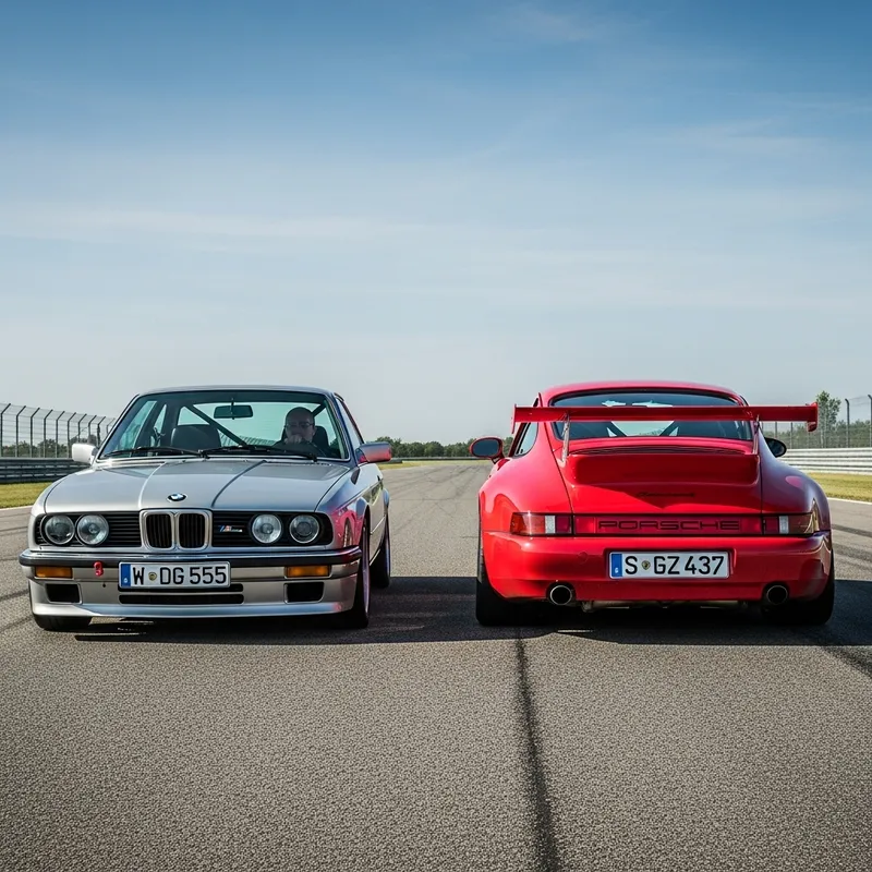 Bmw vs Porsche: A Thrilling Race of Iconic Cars