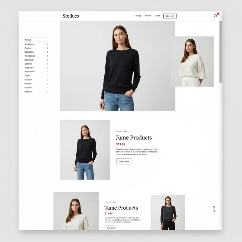 Shop Minimalist Online Store for Stylish Products