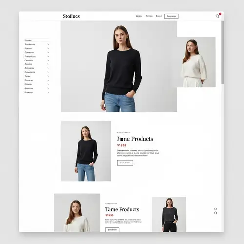 Shop Minimalist Online Store for Stylish Products