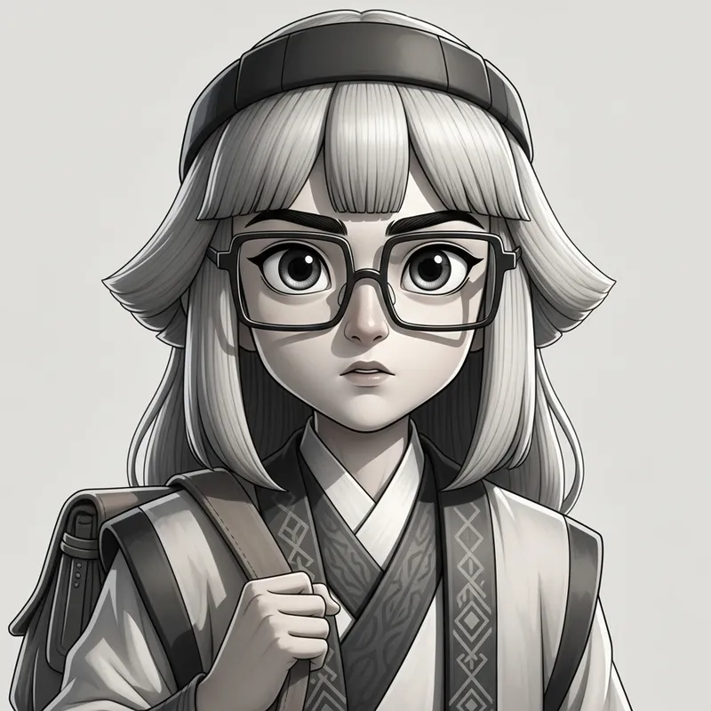 Humanized Maomao from Kusuriya no Hitorigoto Humanized Maomao from Kusuriya no Hitorigoto