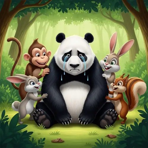 Crying Panda in the Forest: A Comedy of Animals