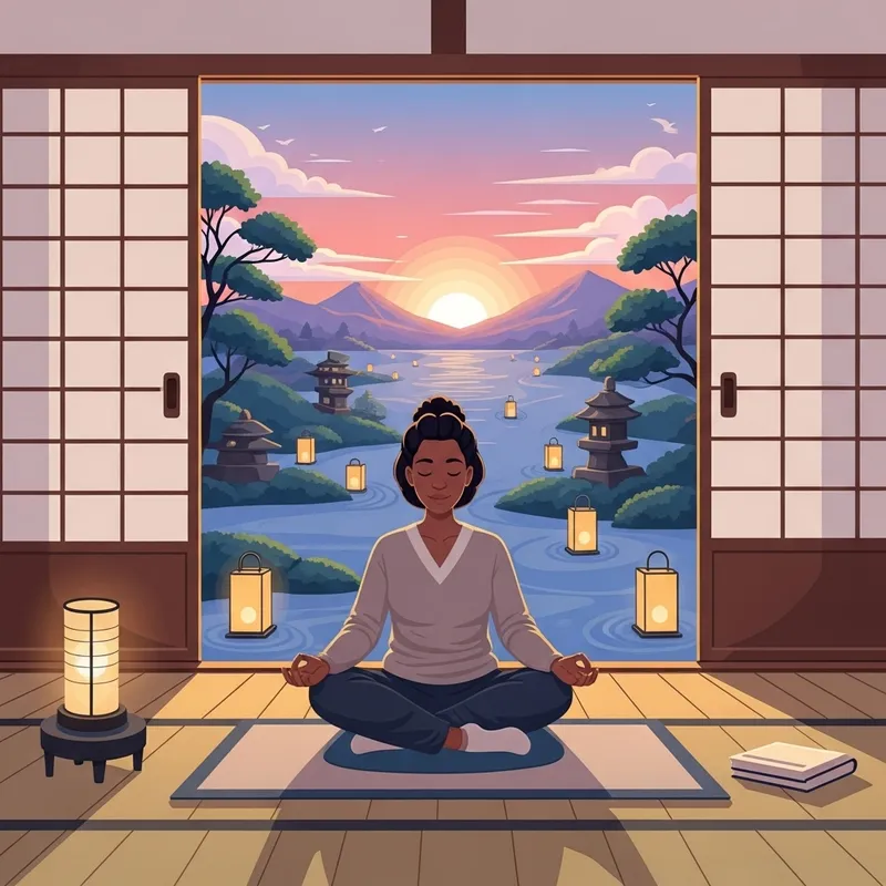 Discover True Success, Zen Style | Serene Meditation Scene Discover True Success, Zen Style | Serene Meditation Scene