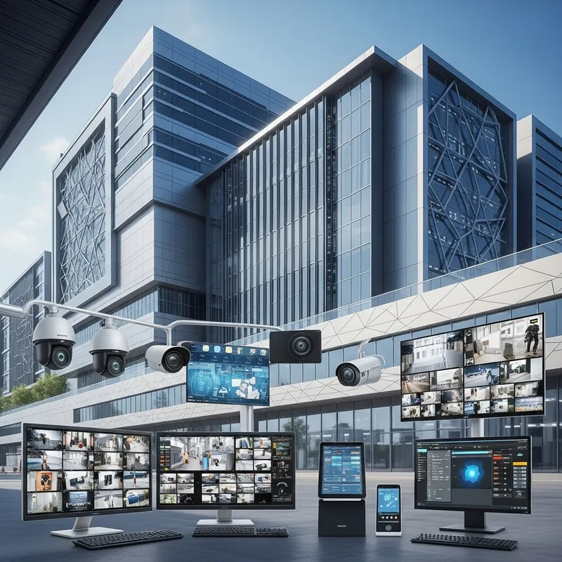 Modern IP Camera System in Cutting-Edge Data Center Modern IP Camera System in Cutting-Edge Data Center