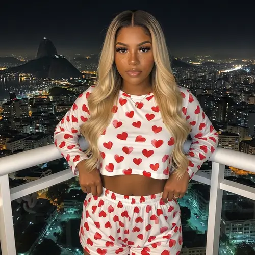 Valentine's Day Pyjamas for Women | Afro-Caribbean Sleepwear