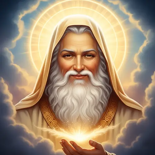 Divine Being Radiating Peace and Love | Heavenly Smile