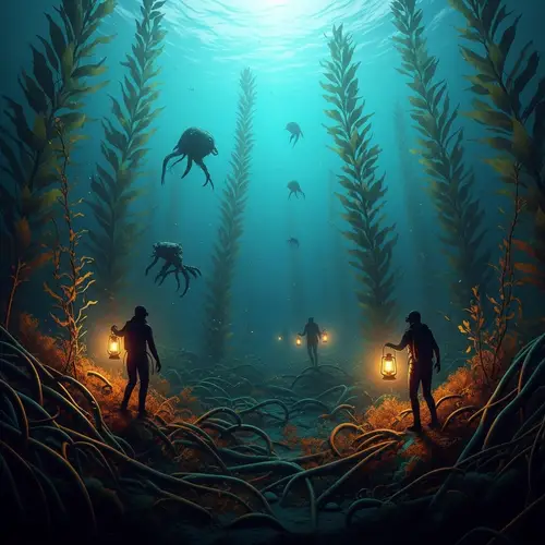 Exploring the Depths: A Surreal Marine Journey