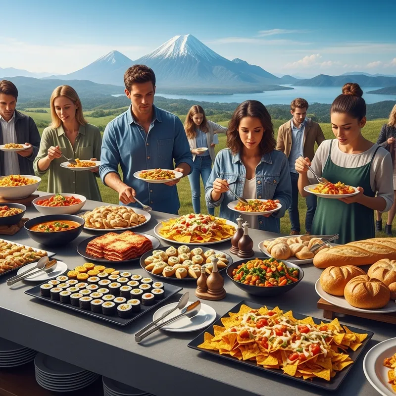 Surreal World Silhouette - No Nachos Bliss