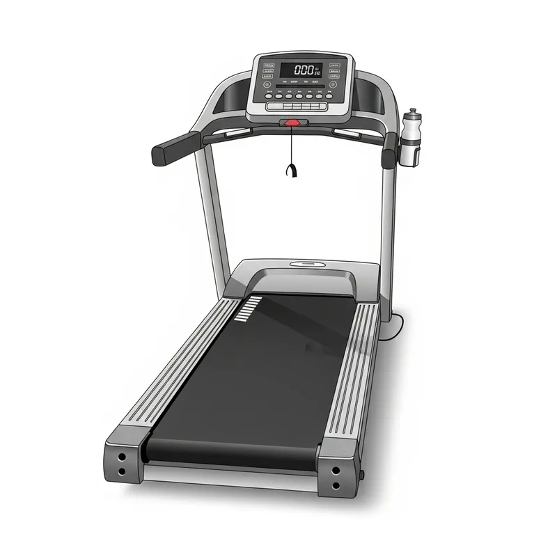 Sleek Treadmill for Body Fat Reduction | Modern Design