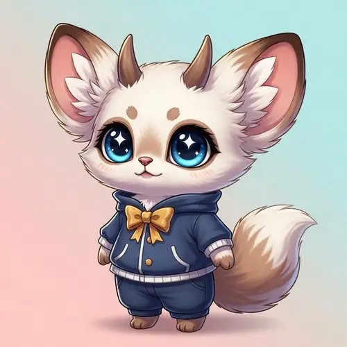 Cute Small Animal Avatar - Adorable Furry Creature