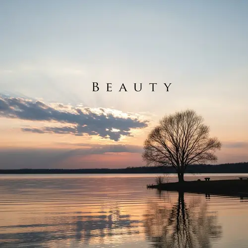 Minimalist Beauty: Serene Landscape Art