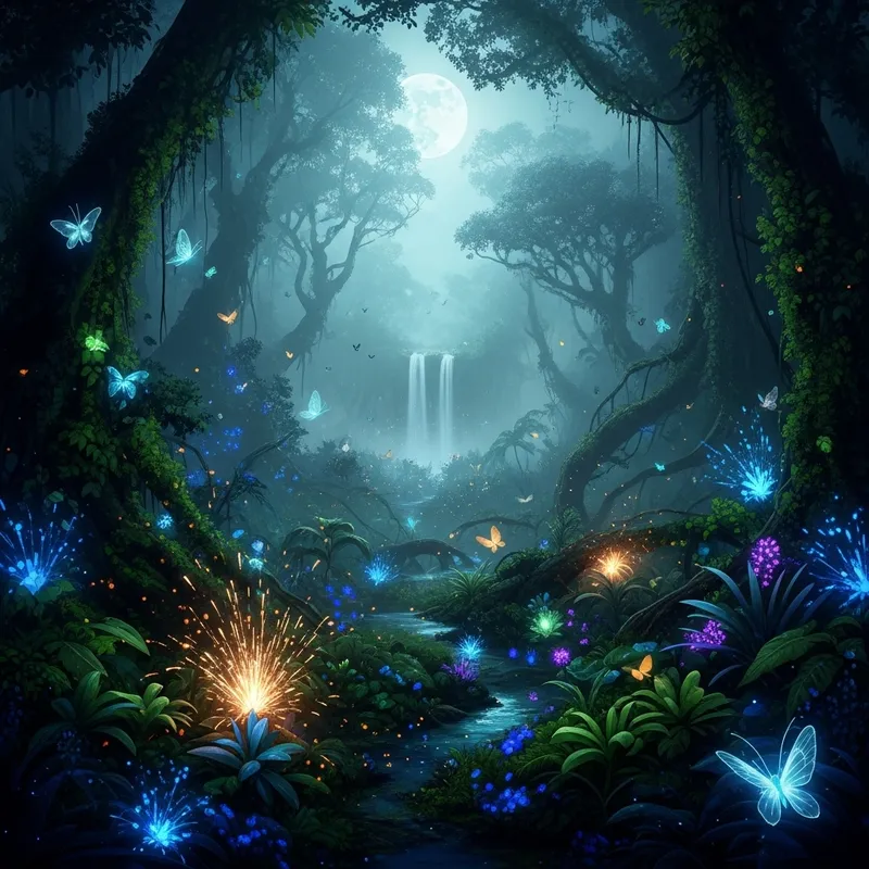 Enchanted Jungle: Ethereal Beauty Enchanted Jungle: Ethereal Beauty