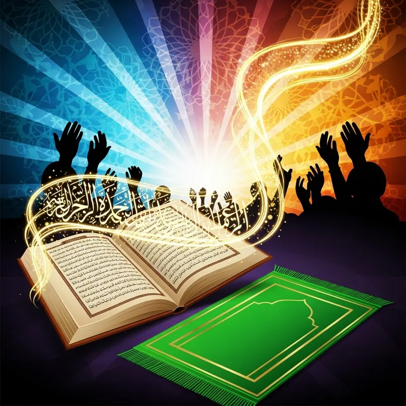 Embracing Islam: Dynamic Color Palette Embracing Islam: Dynamic Color Palette