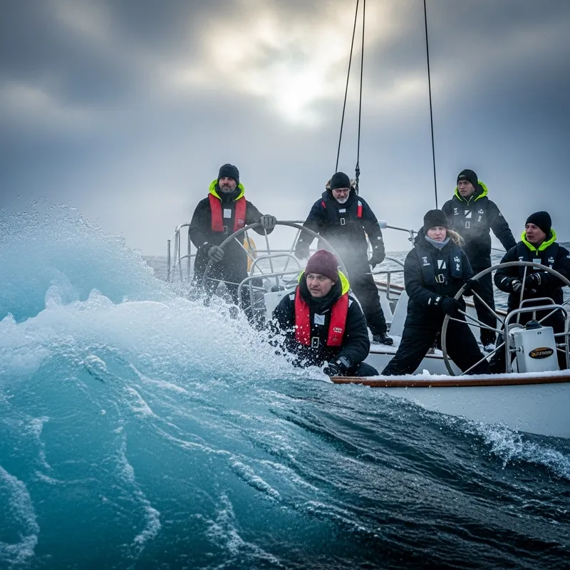Winter Baltic Sea Sailing Expedition