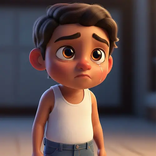 Vibrant Pixar-Style Hispanic Boy Animation