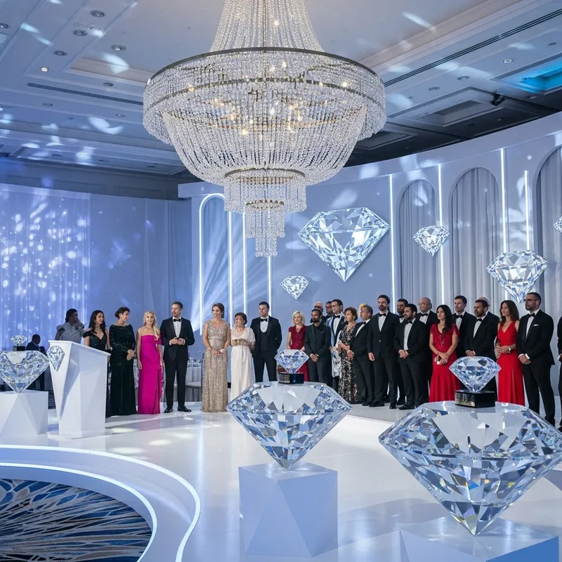 Diamond Awards Theme Design for Elegant Ceremonies Diamond Awards Theme Design for Elegant Ceremonies