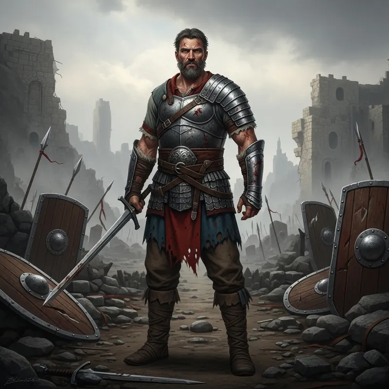 Defiant against Life's Battles - Determination and Resilience