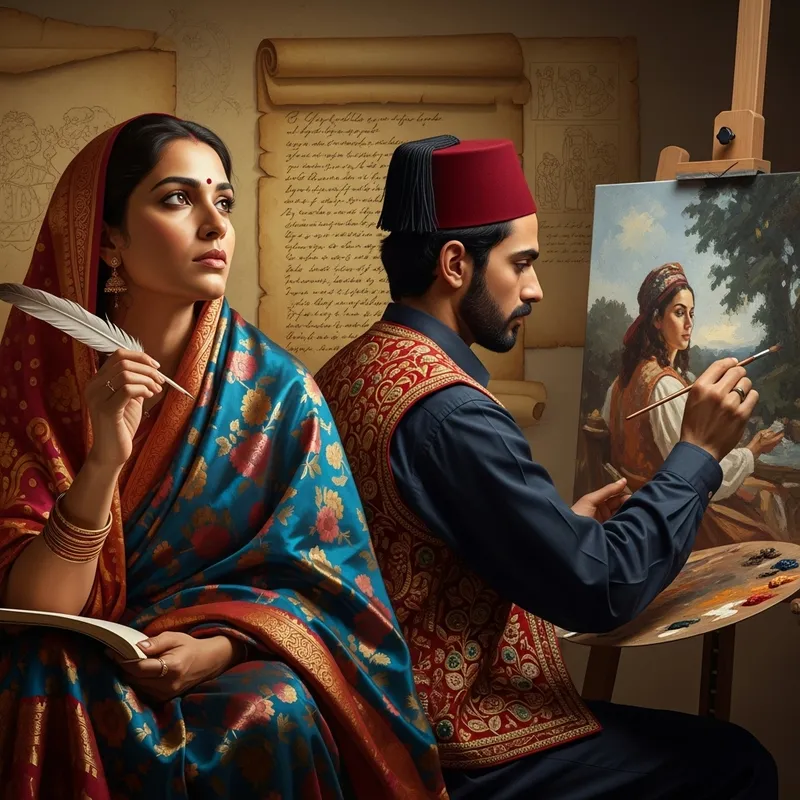 Poet and Artist Collaboration