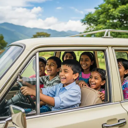 South Asian Children's Road Trip Adventure | Joyful Imaginations