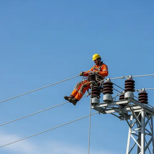 Lineman Falling onto Distribution System | Accidents Happen