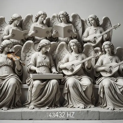 Marble Angels Choir: Celestial Musical Ensemble at 432 HZ