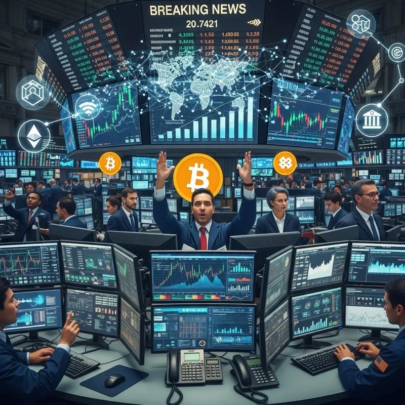 Modern Finance Image | Cryptocurrencies, Stock Market Trading